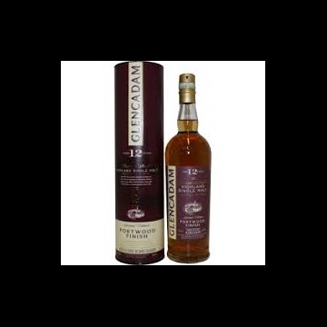 Glencadam 12 Years Old Highland Single Malt Whisky Portwood