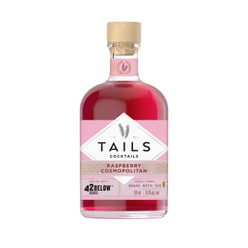 Tails Cocktails Raspberry Cosmopolitan